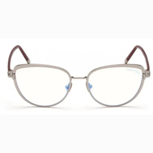 NEW TOM FORD WOMEN'S EYEGLASSES FT5741/B 016 CAT-EYE TOM FORD TF5741-B